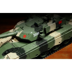 Czołg zdalnie sterowany ASG/dźwięk/dym 1:16 Chinese ZTZ 99A MBT RTR 2.4Ghz - Heng Long 3899A-1U (S)